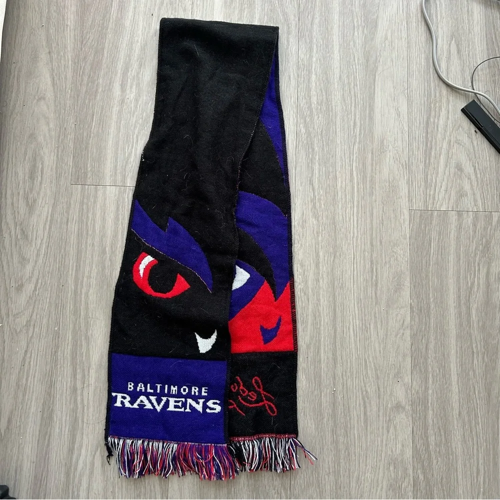Baltimore Ravens Knit Scarf